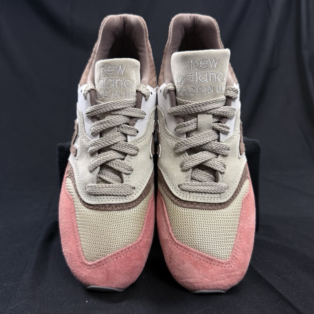 Size 7 New Balance 997 M997CSU Sunset "Desert Heat" Tan Pink Mens Sneakers - Picture 5 of 12